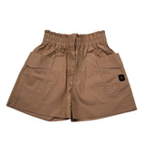 Refrigiwear Short Tinta Unita con Elastico In Vita per Bambina 311PRFJS25 BEIGE REFRIGIWEAR 