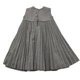 IL GUFO abito giromanica tinta unita Grigio per Bambina ABGL GRIGIO IL GUFO 