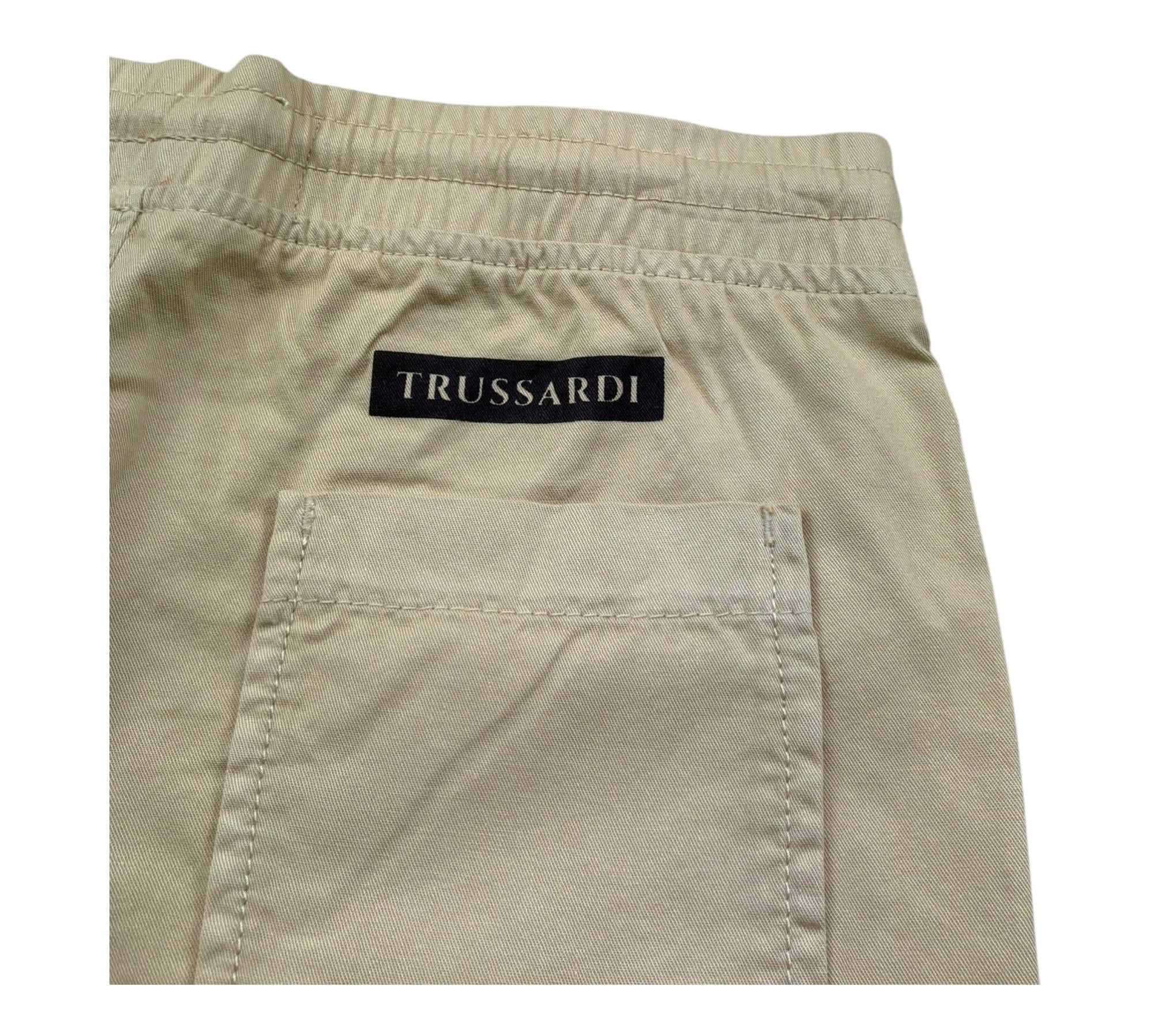 Trussardi Bermuda Tinta Unita con Elastico In Vita per Bambino TBP26053BE BEIGE TRUSSARDI 