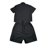 Do Not Conform Completo 2 Pezzi Camicia-Bermuda Tinta Unita per Neonato DCA043 NERO DO NOT CONFORM 