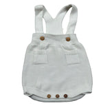 Wedoble Pagliaccetto Tinta Unita per Neonato V2402305C BIANCO WEDOBLE 