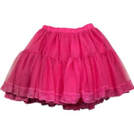 Monnalisa Gonna Tinta Unita In Tulle per Bambina 195709 FUXIA MONNALISA 