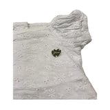 Guess Abito Mezza Manica Tinta Unita con Culotte per Neonata A4GK02WG680 BIANCO GUESS 