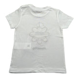 Manuel Ritz T-Shirt Girocollo Tinta Unita con Stampa per Bambino MR3107JXX BIANCO MANUEL RITZ 