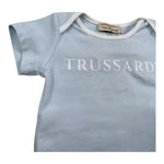 Trussardi Body Mezza Manica Tinta Unita per Neonato TLP26002TU AZZURRO TRUSSARDI 