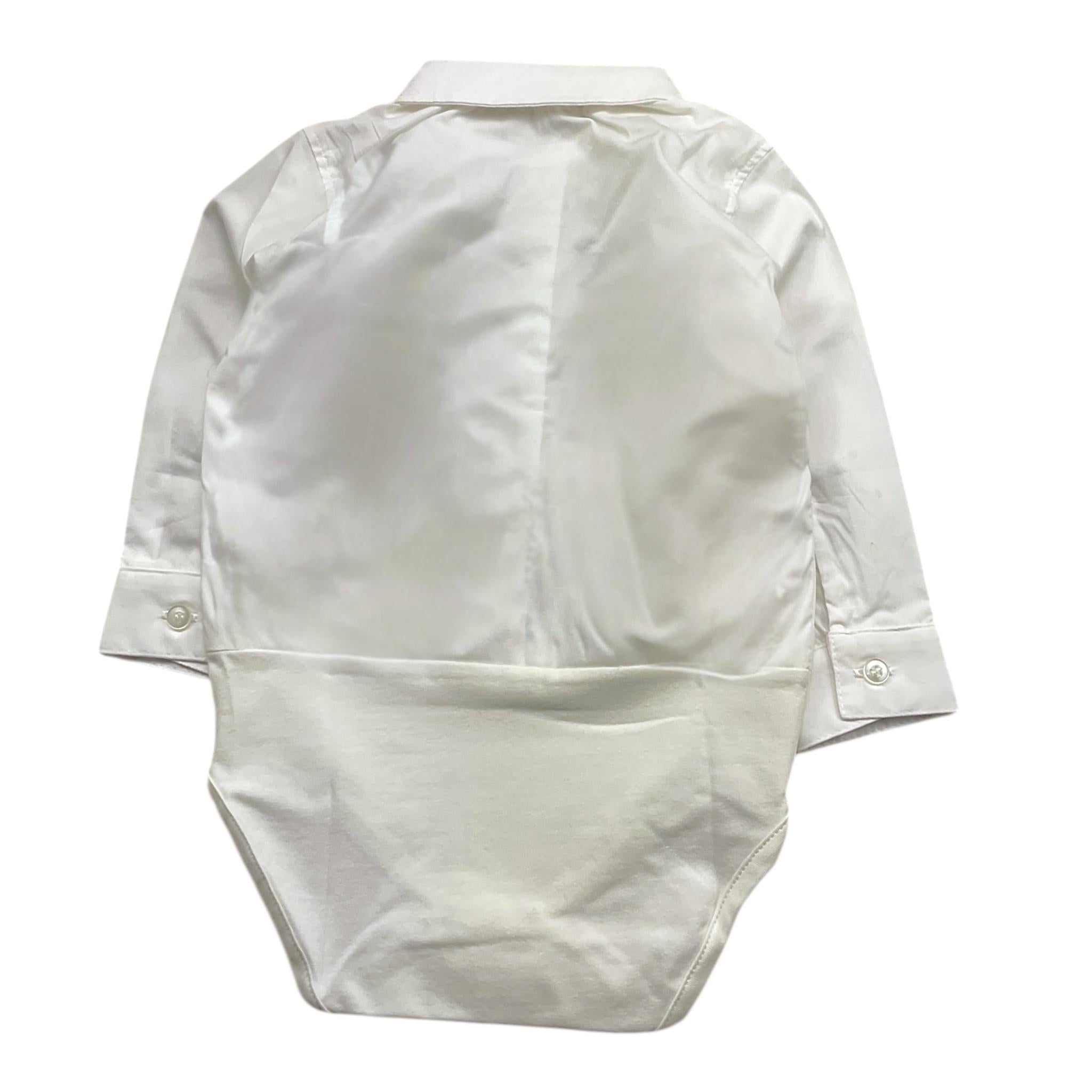 LE BEBE' camicia modello body tinta unita Bianco per Neonato LBB4281 BIANCO LE BEBE' 
