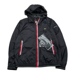 Blauer Giubbino Tinta Unita con Cappuccio per Bambino 25SBLKC11440 NERO BLAUER 