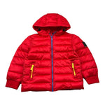 REFRIGUE giubbino tinta unita con cappuccio e zip in contrasto Rosso per Neonato 2871O0001 ROSSO REFRIGUE 