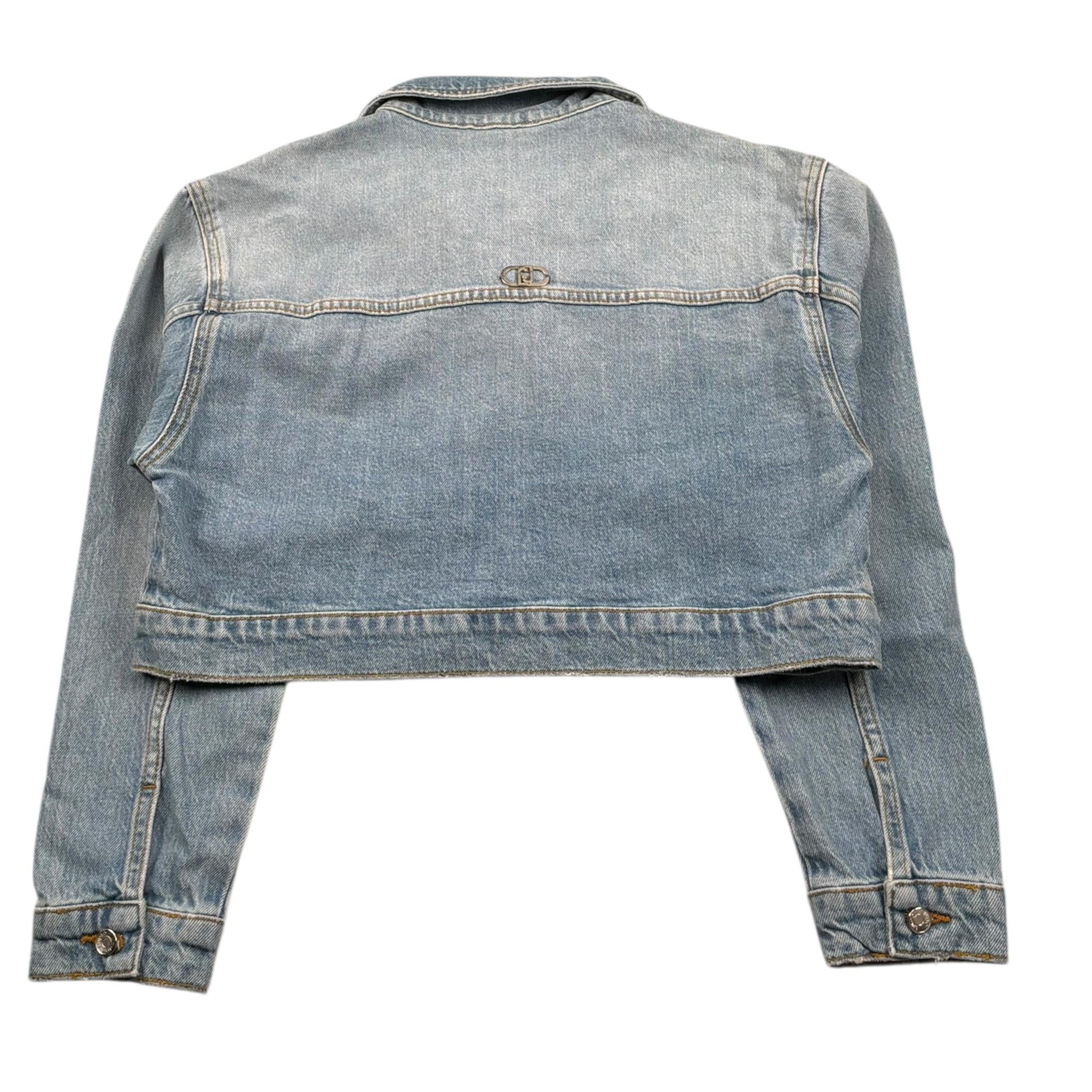 Liu Jo Giubbino In Denim Tinta Unita per Bambina GA5180XX AZZURRO LIU JO 