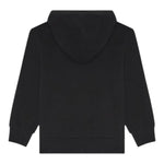 Diesel Felpa Tinta Unita con Cappuccio E Stampa per Bambino J00836 NERO DIESEL 