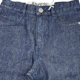 ASPESI jeans tinta unita con girovita regolabile Blu per Bambino F24072PLJ0046 BLU ASPESI 