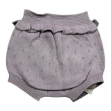 Wedoble Culotte Tinta Unita con Ricami per Neonata V2505331A LILLA WEDOBLE 