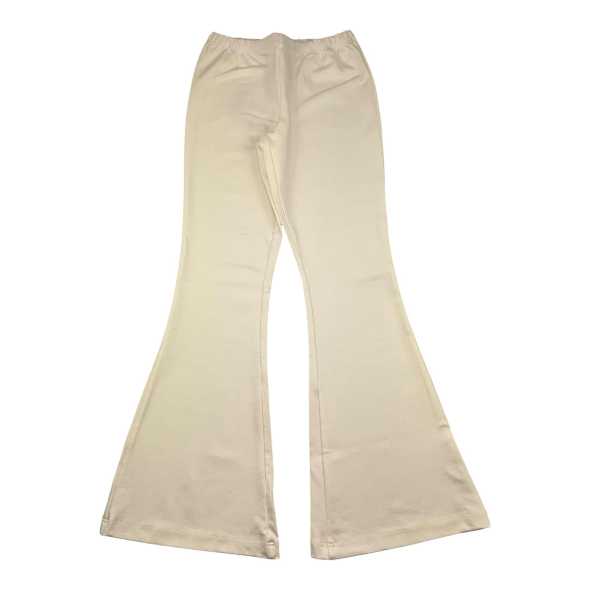 La Stupenderia Pantalone Tinta Unita Modello Zampa per Bambina TJPN72 PANNA LA STUPENDERIA 