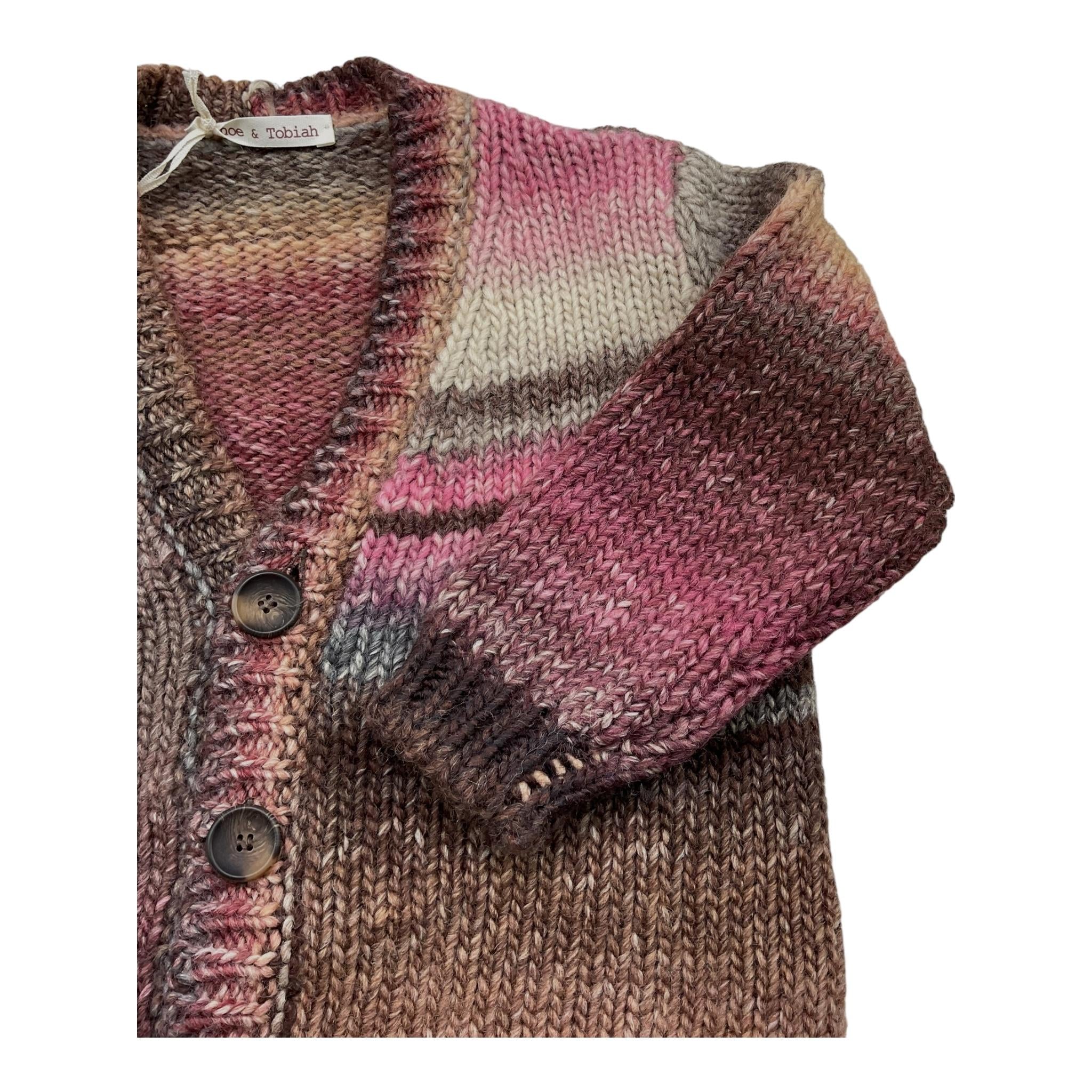 ZHOE & TOBIAH cardigan tinta unita con bottoni Multicolor per Neonata FNT2NX MULTICOLOR ZHOE & TOBIAH 