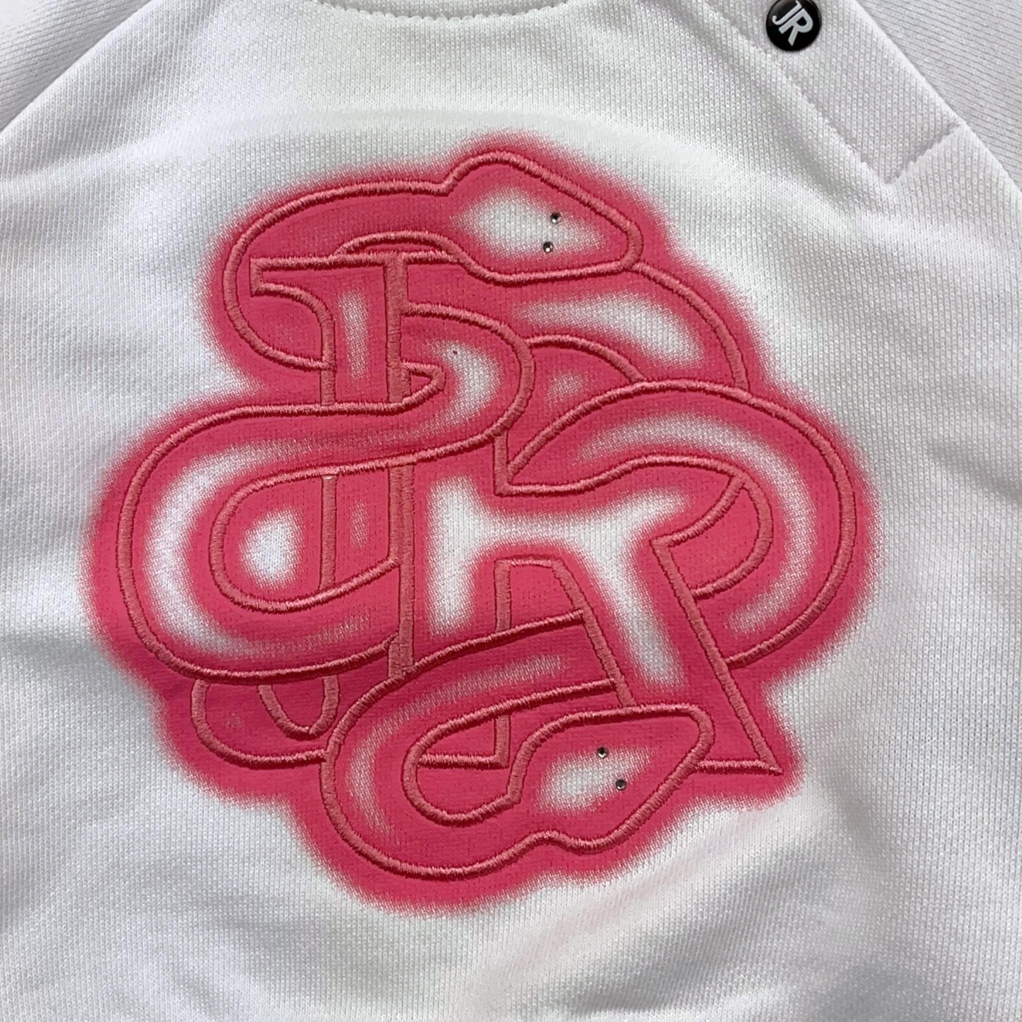 JOHN RICHMOND felpa girocollo tinta unita con stampa Bianco per Neonata RIA25071FE BIANCO JOHN RICHMOND 