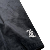 leggins tinta unita modello ciclista in velluto EIEOEO NERO JUICY COUTURE 