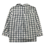 Tartine Et Chocolat Camicia Manica Lunga Fantasia Quadri Bianco Per Neonato