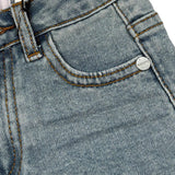 Cesare Paciotti Bermuda Tinta Unita In Denim per Bambino BMP5161JX AZZURRO CESARE PACIOTTI 