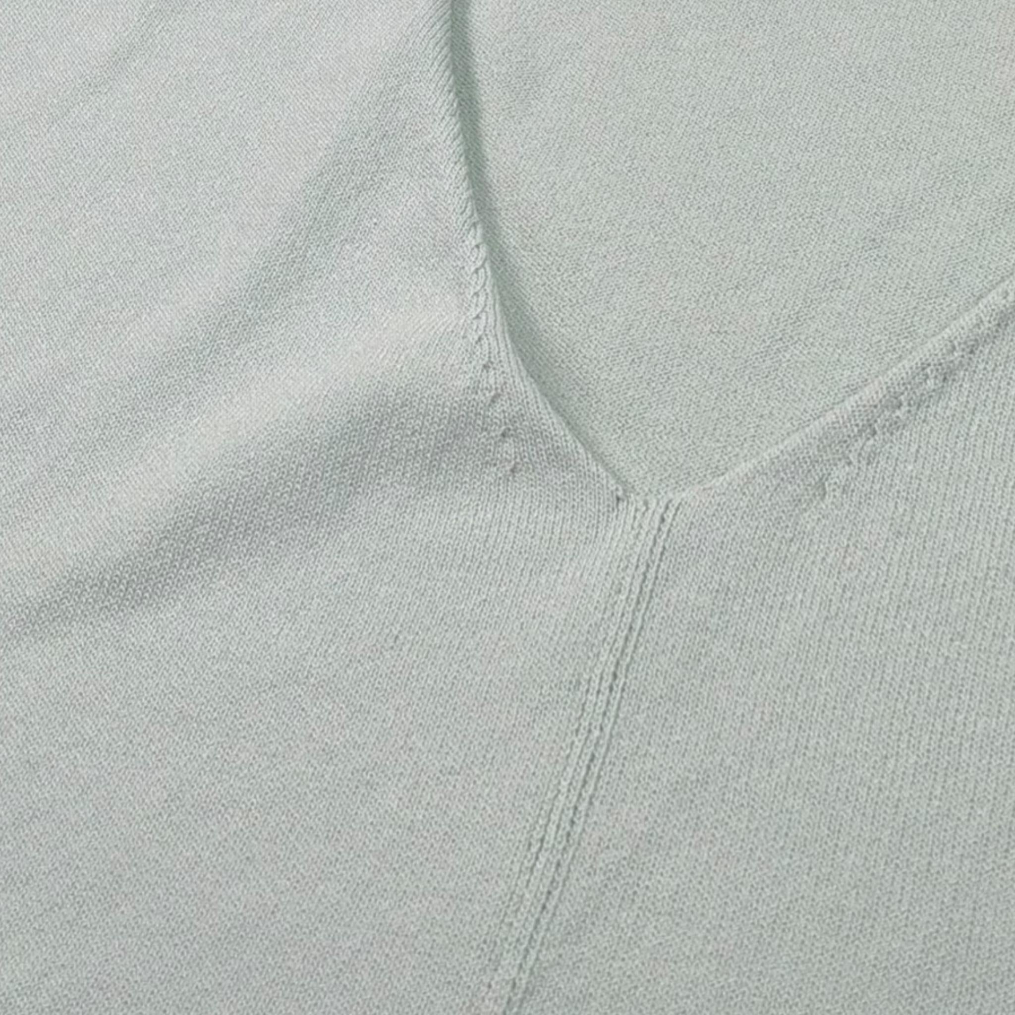 Nera 20.52 T-Shirt Tinta Unita Scollo A V per Bambina N15455 VERDE ACQUA NERA 20.52 