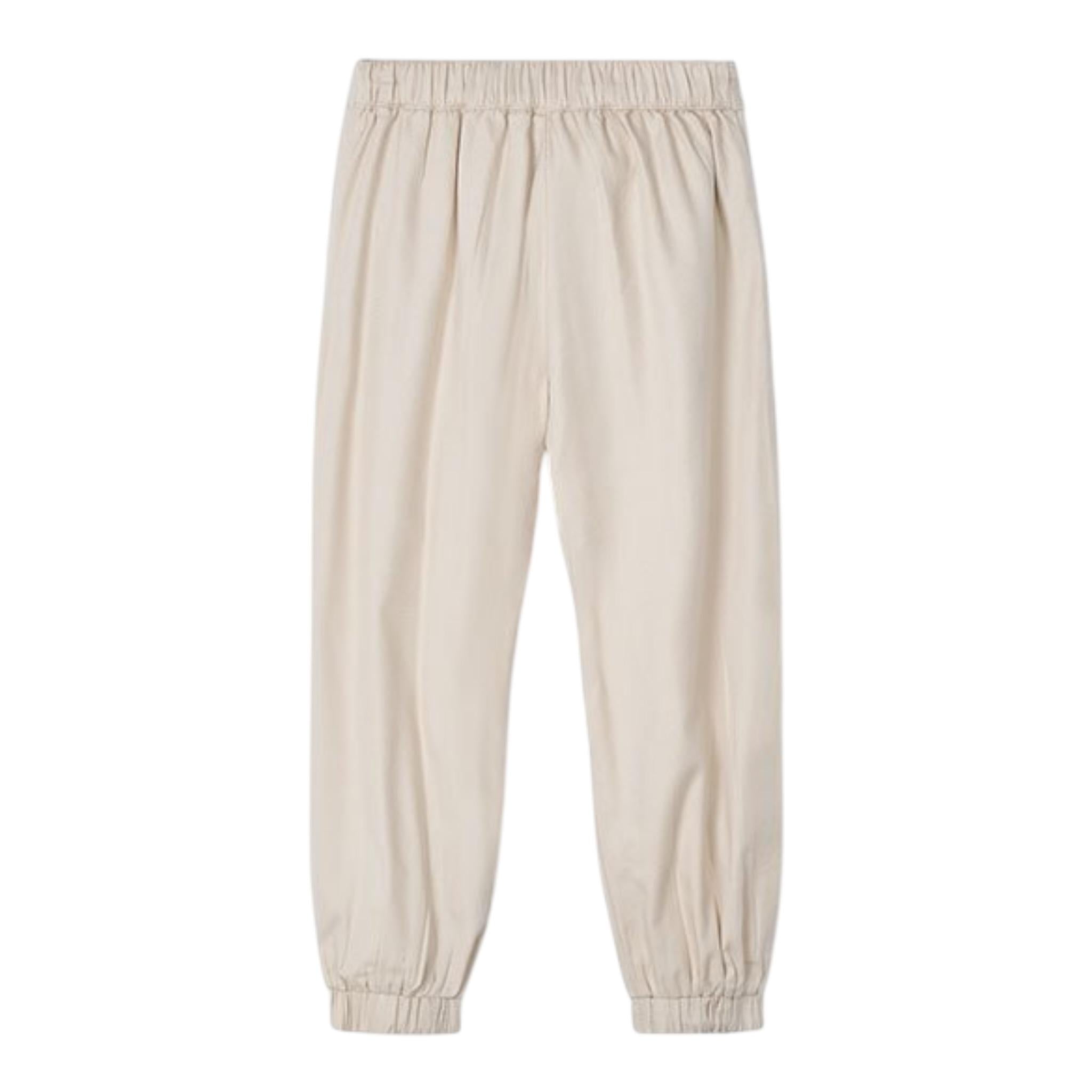 Mayoral Pantalone Tinta Unita con Elastico In Vita per Bambina 3556 BEIGE MAYORAL 