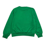 KAPPA felpa girocollo tinta unita con logo Verde per Bambino 8031F0062 VERDE KAPPA 