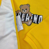 Moschino Set Tutina-Bavetta-Cappello per Neonato MOY03I GIALLO MOSCHINO 