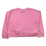 JOHN RICHMOND felpa chiusa girocollo tinta unita cn stampa logo Rosa per Bambina RGA24053PE ROSA JOHN RICHMOND 