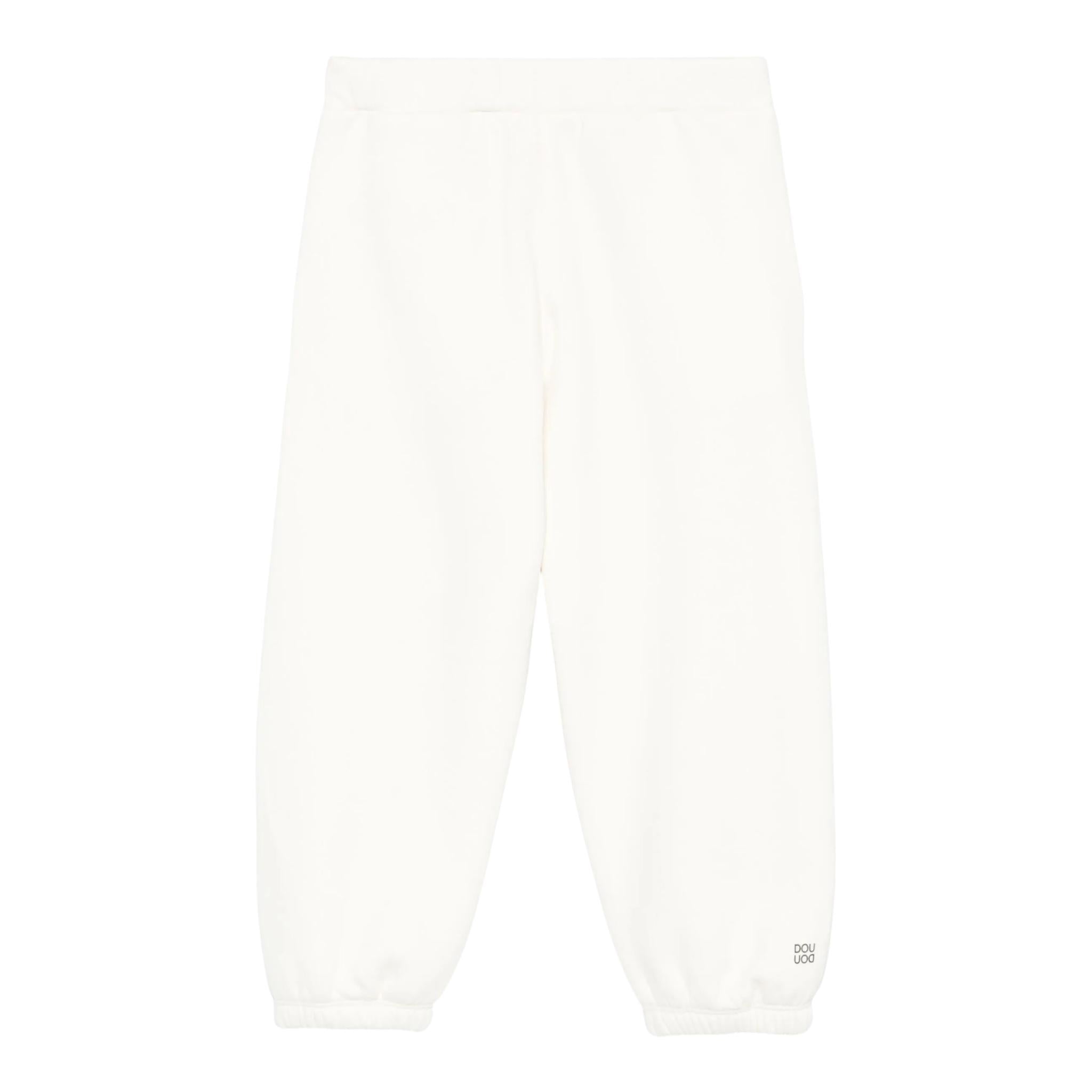 DOU DOU pantalone tuta tinta unita Panna per Bambino DV6P90X PANNA DOU DOU 