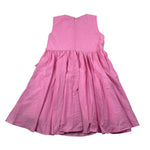 M+E' Abito Tinta Unita con Applicazione Fiocco per Bambina UE1415J ROSA M+E' 