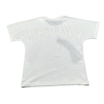 Disclaimer T-Shirt Girocollo tinta unita con Stampa Bianco per Bambino 23EDK53820 BIANCO DISCLAIMER 