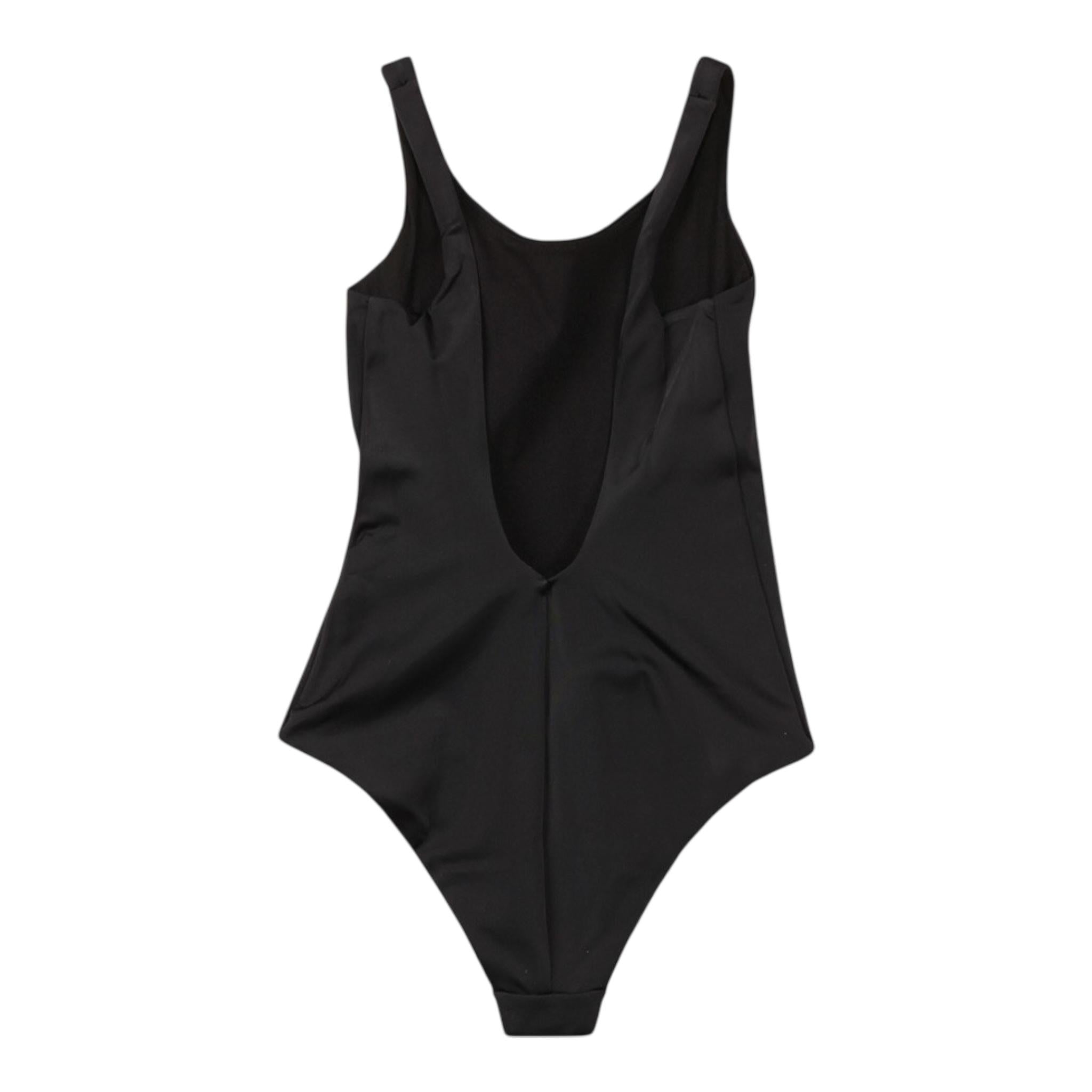 Dsquared2 Costume Intero Tinta Unita con Stampa per Bambina DQ0276 NERO DSQUARED2 