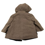 BABY A. cappotto tinta unita con cappucci Fango per Neonato E2923 FANGO BABY A. 