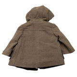 BABY A. cappotto tinta unita con cappucci Fango per Neonato E2923 FANGO BABY A. 