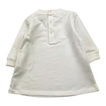 MOSCHINO abito tinta unita girocollo con stampa Bianco per Neonata MCV0A2 BIANCO MOSCHINO 