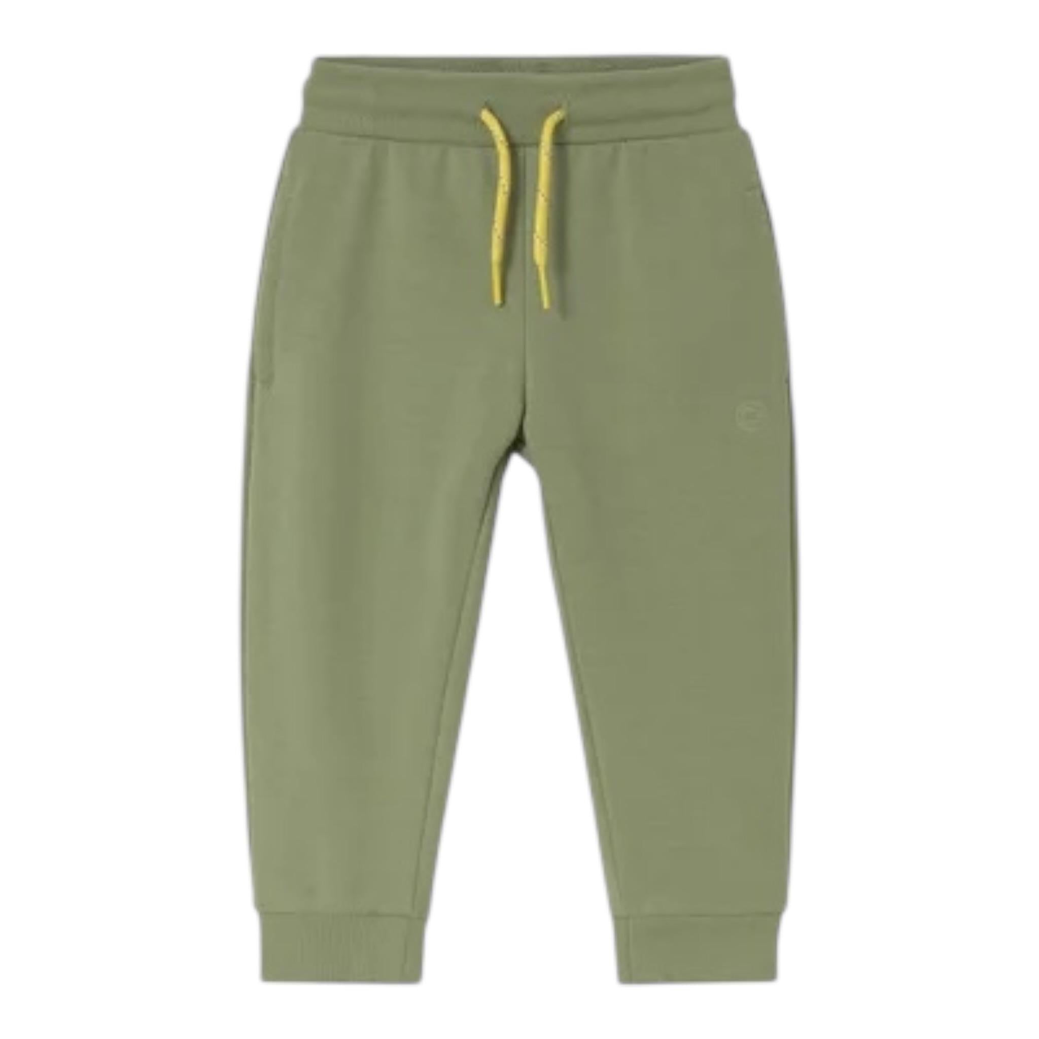 Mayoral Pantalone Tinta Unita con Elastico In Vita per Neonato 711 VERDE MAYORAL 