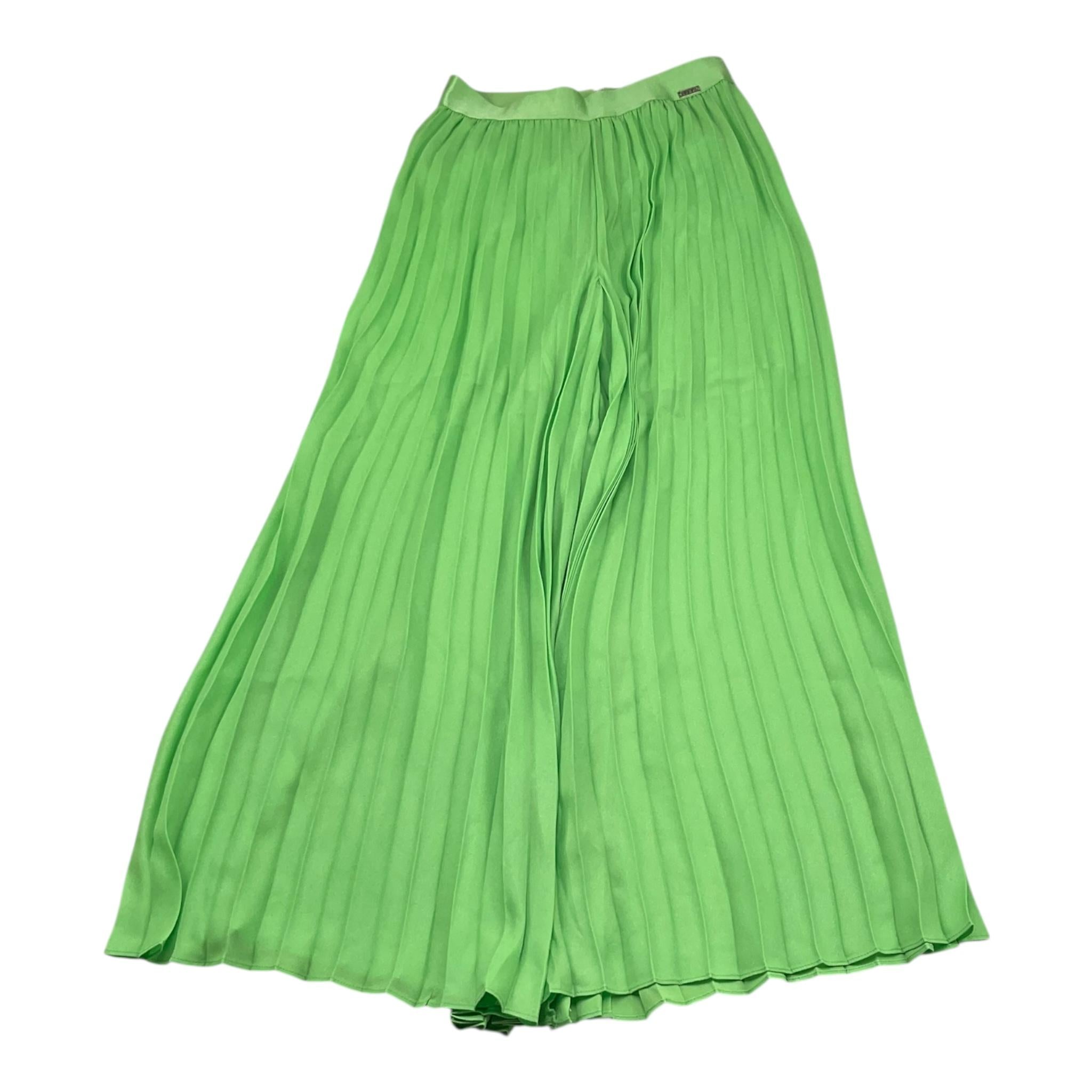 Liu Jo Pantalone Tinta Unita con Elastico In Vita per Bambina GA5124 VERDE LIU JO 