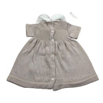 Baby Lord Abito Mezza Manica tinta unita Beige per Neonata TGN BEIGE BABY LORD 