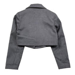 Miss Blumarine Giacca Tinta Unita per Neonata 3141J1227 GRIGIO MISS BLUMARINE 