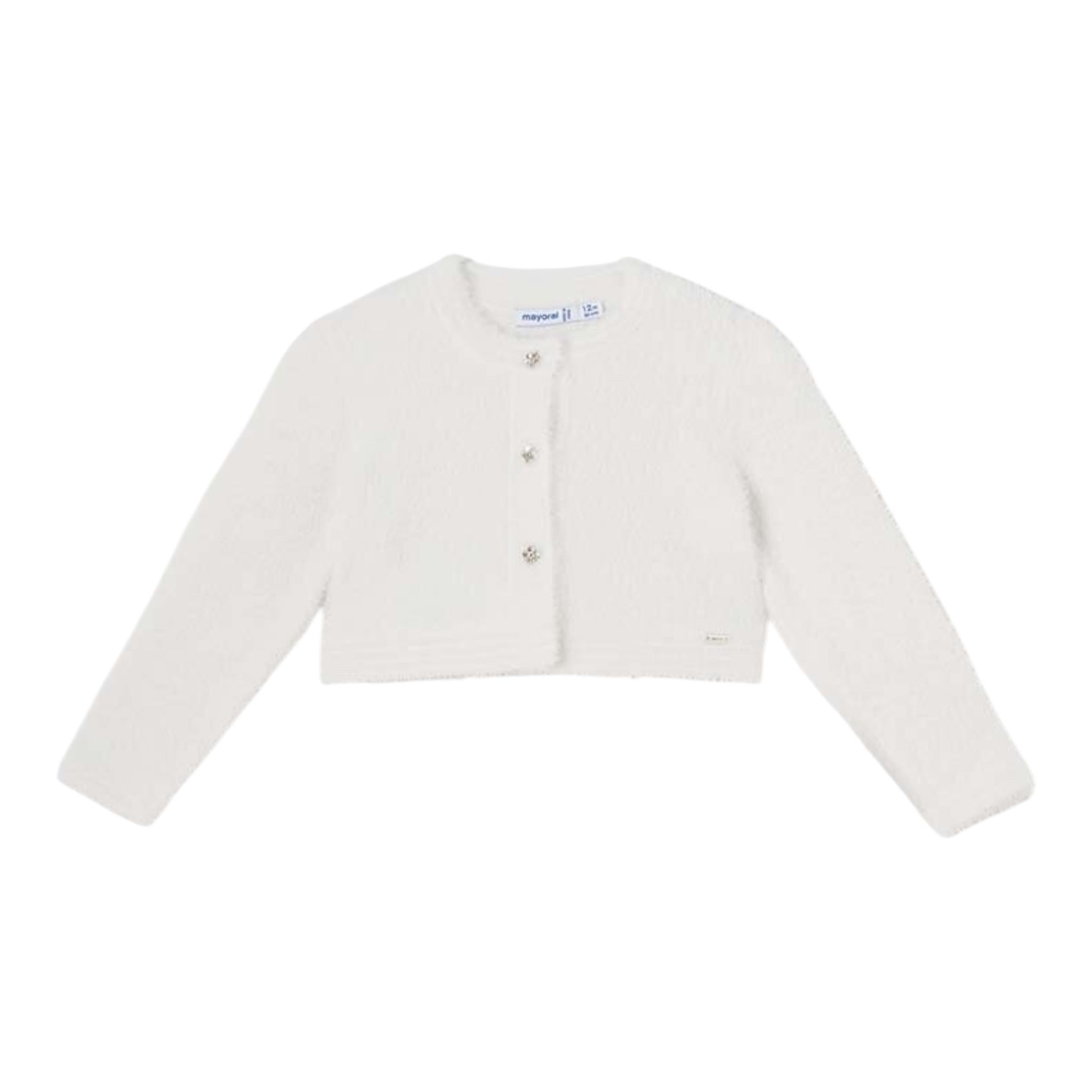 MAYORAL coprispalle tinta unita in pelliccia Bianco per Neonata 2325X BIANCO MAYORAL 