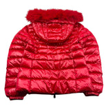 REFRIGIWEAR giubbino tinta unita con zip e cappuccio Rosso per Bambina RWG965 ROSSO REFRIGIWEAR 