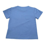 Malvi & Co T-Shirt Tinta Unita con Stampa per Neonato S25B206CAJJ AZZURRO MALVI & CO 