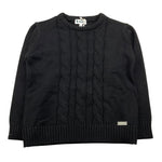 LALALU' maglia girocollo tinta unita Nero per Bambino MGL140NB NERO LALALU' 