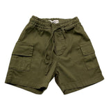 Manuel Ritz Bermuda Tinta Unita con Elastico In Vita per Neonato MR3016 VERDE MANUEL RITZ 