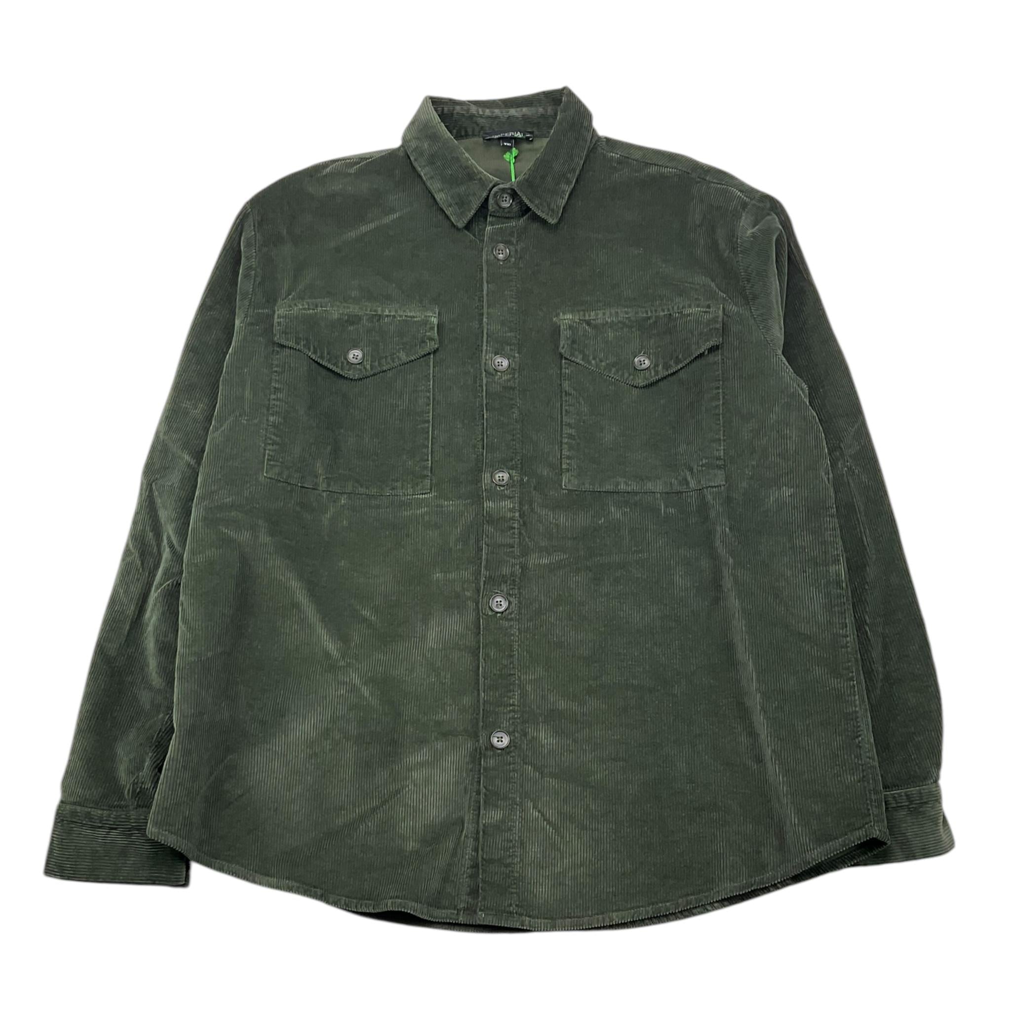 IMPERIAL KIDS camicia manica lunga tinta unita in camoscio Verde per Bambino CL52062B68 VERDE IMPERIAL KIDS 