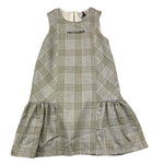 TRUSSARDI abito giromanica stampa fantasia Grigio per Bambina TGA25041 GRIGIO TRUSSARDI 