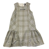 TRUSSARDI abito giromanica stampa fantasia Grigio per Bambina TGA25041 GRIGIO TRUSSARDI 