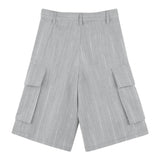 Dkny Bermuda Tinta Unita con Tasconi per Bambina D62274 GRIGIO DKNY 