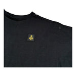 Refrigiwear T-Shirt Girocollo Tinta Unita con Stampa per Bambino R1101W255 NERO REFRIGIWEAR 