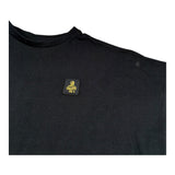 Refrigiwear T-Shirt Girocollo Tinta Unita con Stampa per Bambino R1101W255 NERO REFRIGIWEAR 