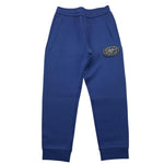 EMPORIO ARMANI pantalone tuta tinta unita con logo Blu per Bambino 6K4P62 BLU EMPORIO ARMANI 